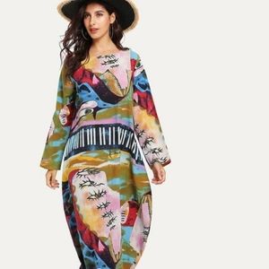 Graphic Print dress